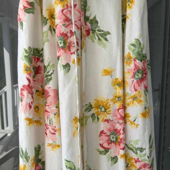 Vintage Floral Dress Walden Classics Size 12 Midi or Tea Length SO PRETTY - Picture 1 of 11